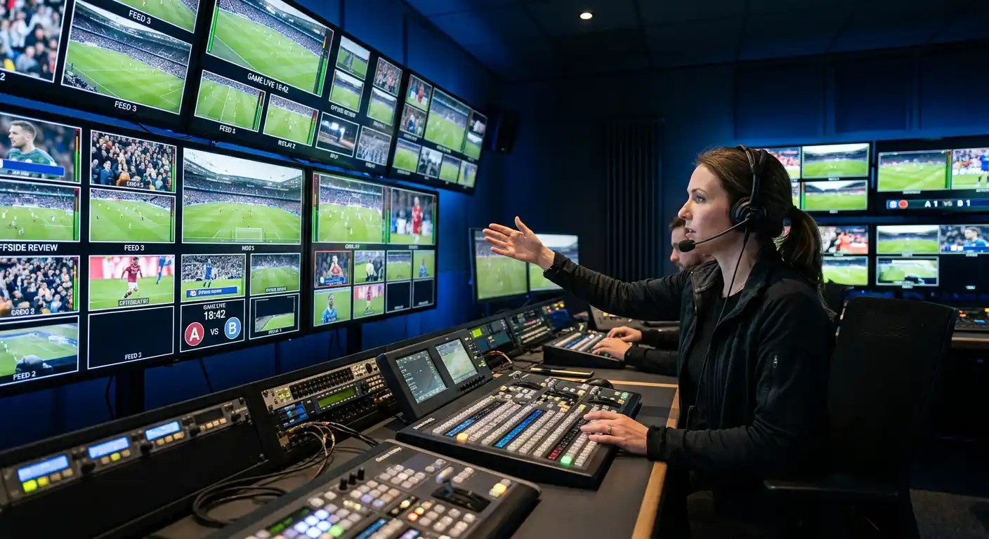 DAZN-Medienrechte für Ligue 1 mit Logo und Übertragungssetup