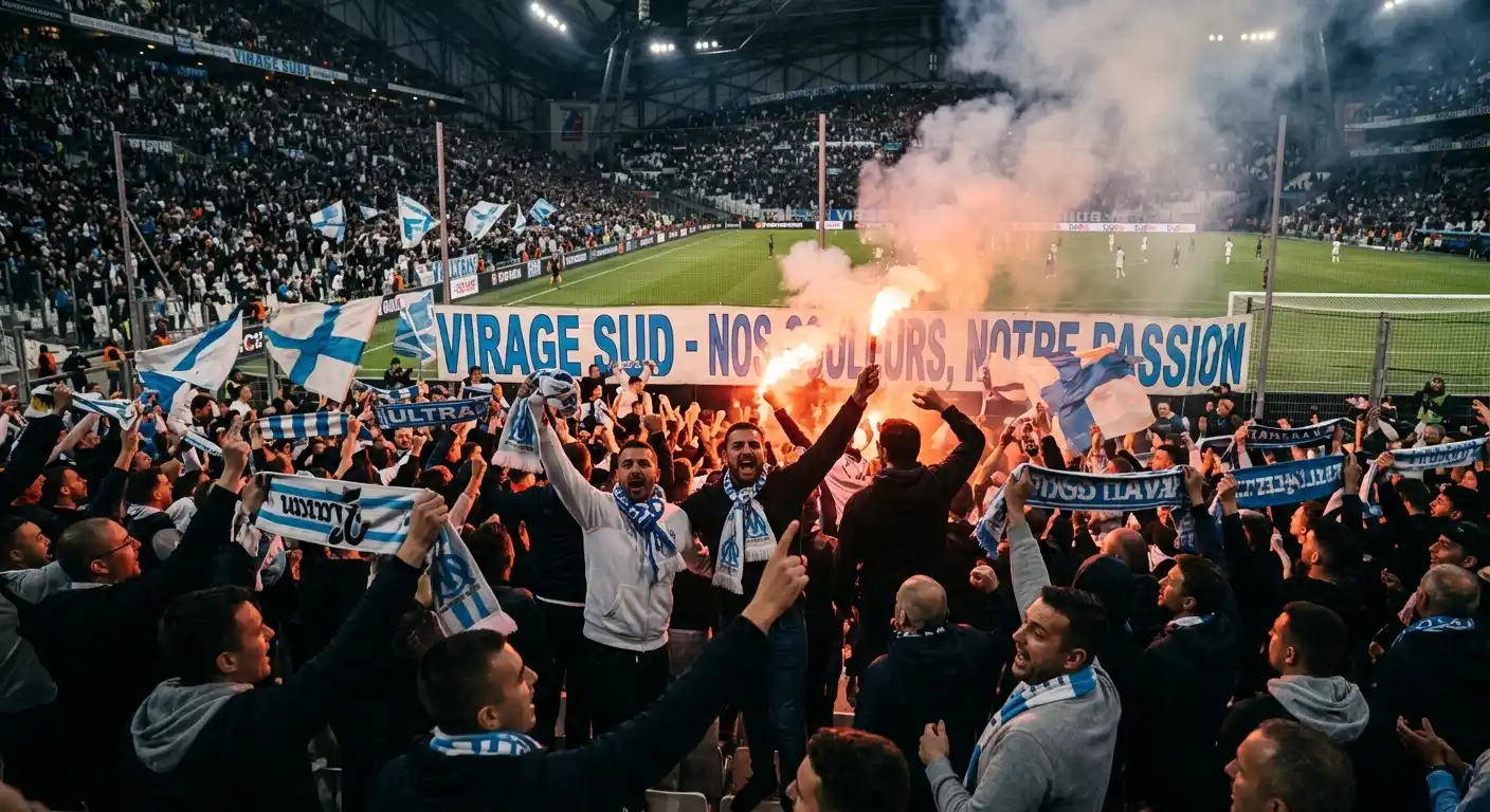 Topspiel Le Classique mit Fans im Stade Vélodrome