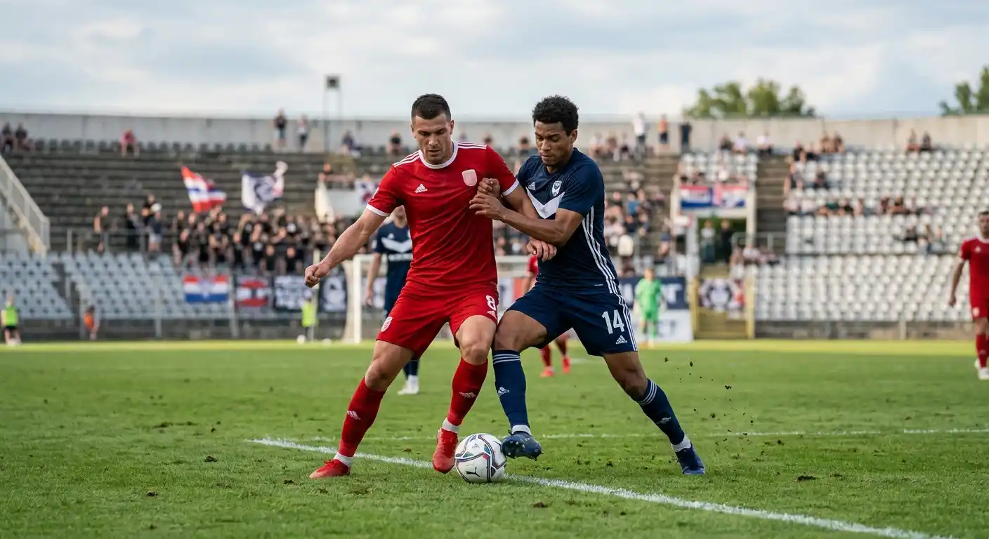 Ligue 1 Heimspiel mit ausgeglichenem Spielverlauf