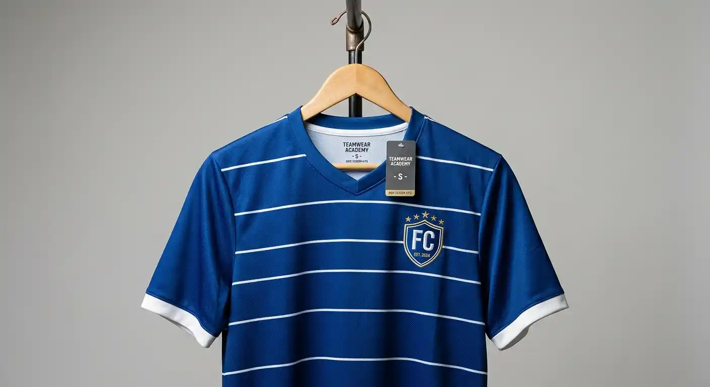 Trikot-Präsentation eines neuen Ligue-1-Aufsteigers vor dem Saisonstart