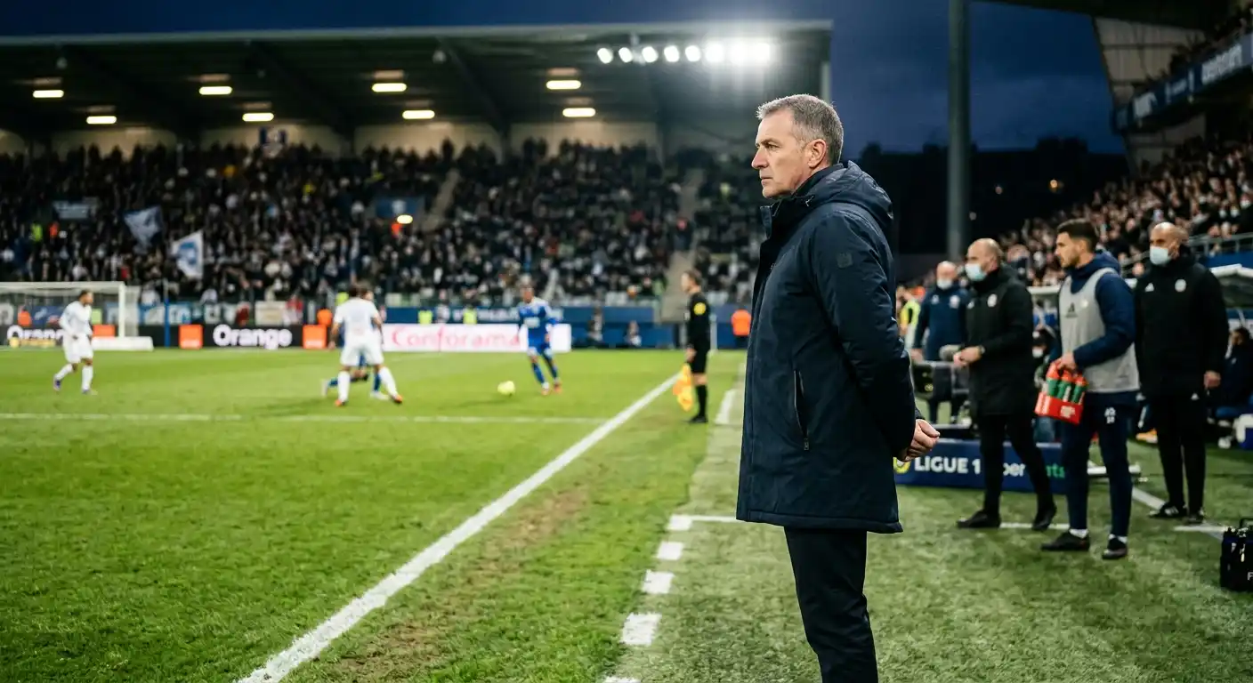 Luis Enrique an der Seitenlinie eines PSG-Spiels